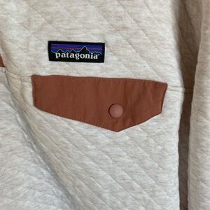 Womens organic cotton Patagonia snap T size XL